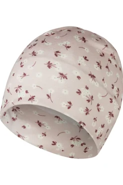 Beanie Blümchen mit zwei Tragevarianten