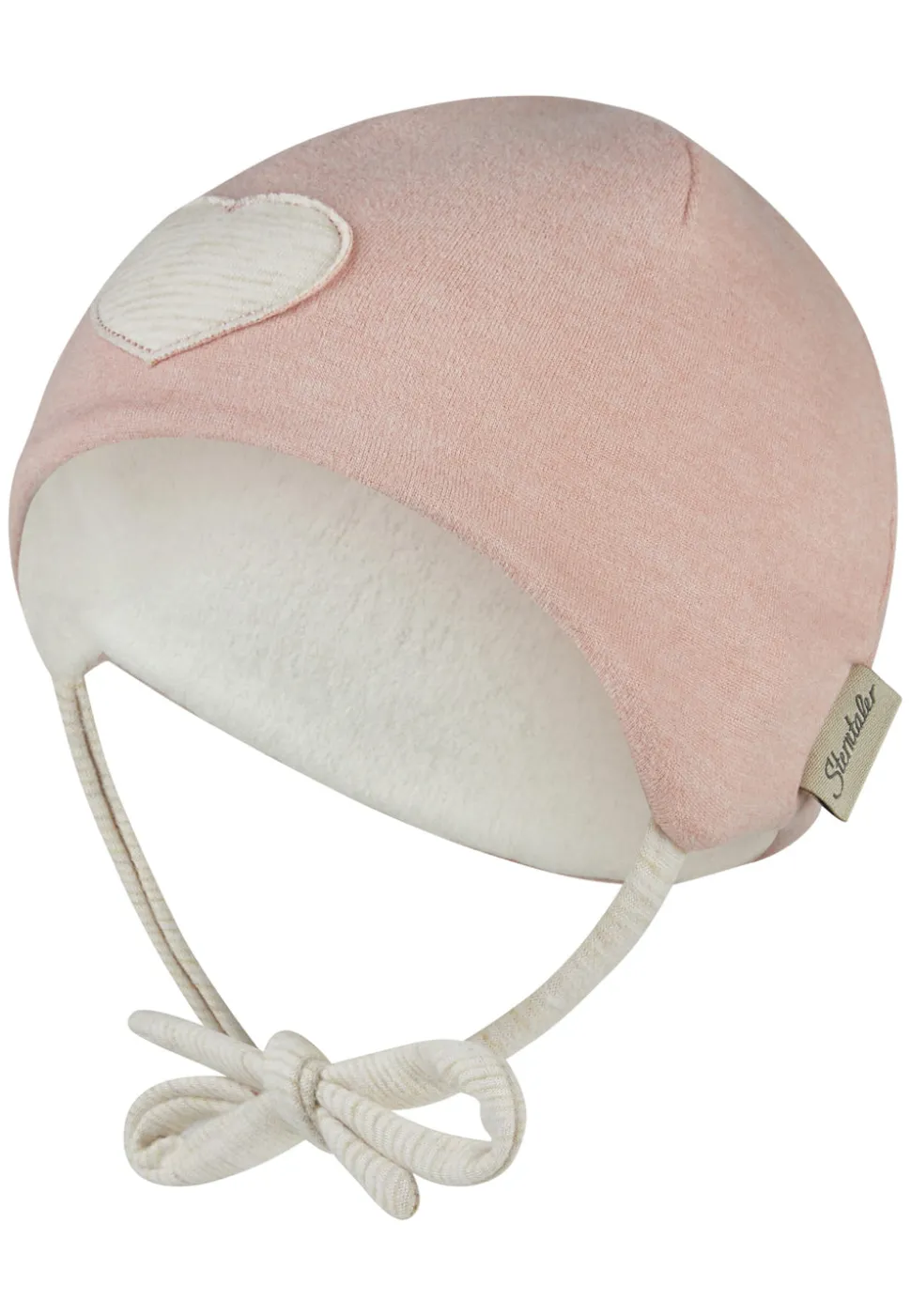 Beanie Double Face mit Ohrenklappen und Bindeband