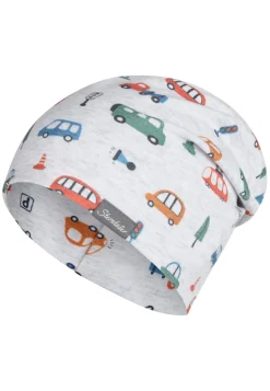 Beanie mit Fahrzeugen zwei Tragevarianten