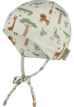 Beanie mit Safaritieren und Ohrenklappen