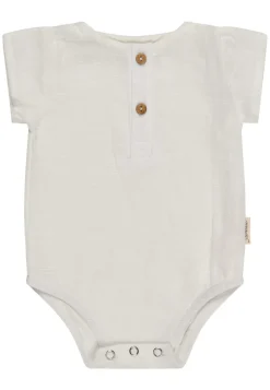 Body Leinenoptik mit Jersey-Rückteil