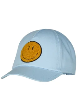 Canvas-Basecap mit Smiley-Stickerei