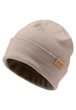 Feinstrick-Beanie mit zwei Tragevarianten