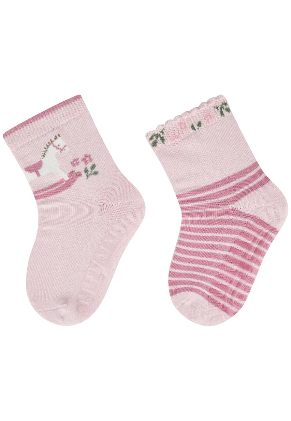 Fliesen Flitzer AIR 2er Pack Schaukelpferd und Blumen
