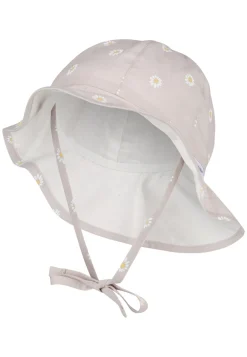 Gänseblümchen-Sonnenhut mit Nackenschutz