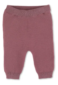 GOTS Strick-Hose aus Baumwolle (Bio) in Rosa