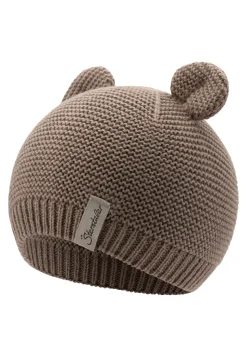 GOTS Strickmütze mit Ohren