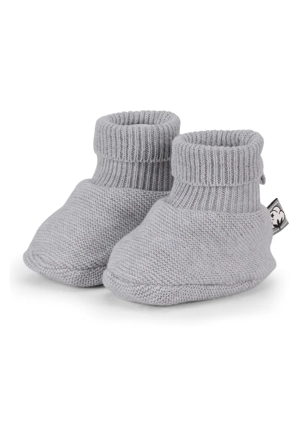 GOTS Strick-Schuh in Grün, Marine, Rosa oder Grau