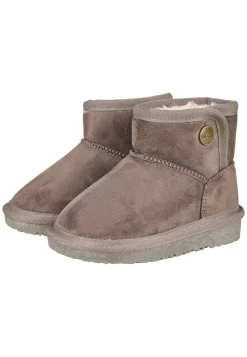 Halbschuh Velour mit Teddyfutter
