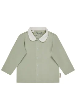 Hemd Jersey mit Bubikragen