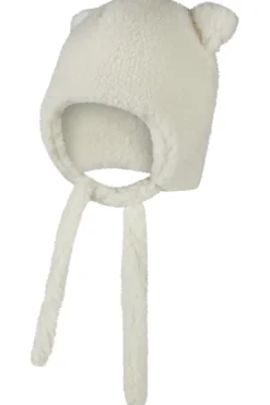 Inkamütze Teddy mit Katzenohren und Bindeband