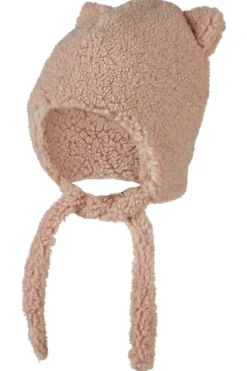 Inkamütze Teddy mit Katzenohren und Bindeband