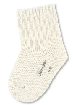 Kindersocken mit Wollanteil, uni