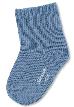 Kindersocken mit Wollanteil, uni