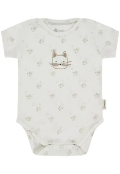 Kurzarm-Body Lilly mit Blumenprint
