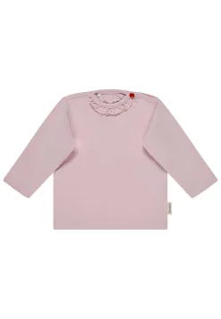 Langarmshirt mit Volants aus Jersey