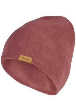 Melange-Beanie aus Microfleece