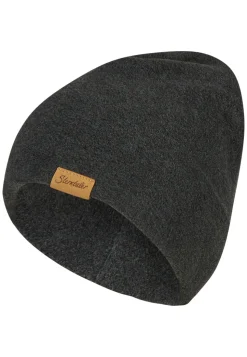 Melange-Beanie aus Microfleece