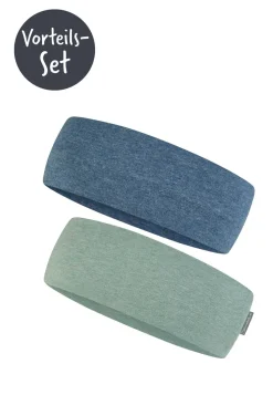 OCS Stirnband Doppelpack Melange 2er Set