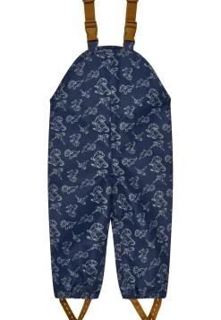 Regenhose gefüttert Dino