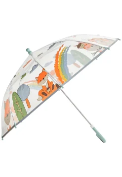 Regenschirm Filou – transparent mit Reflektoren