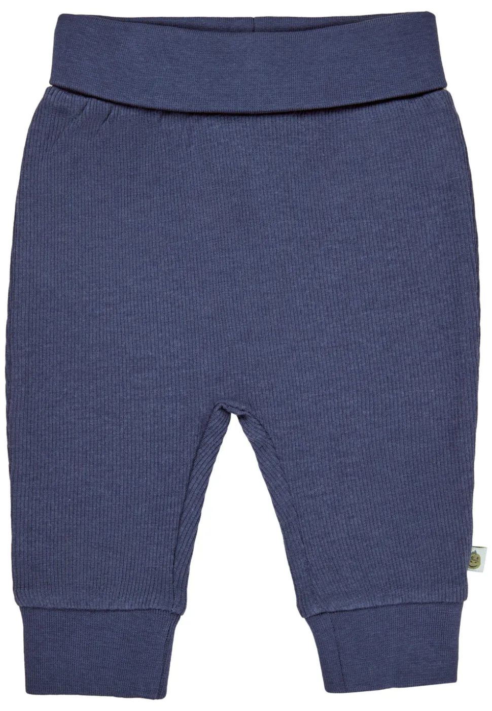 Rippjersey-Hose mit Komfortbund & Beinbündchen