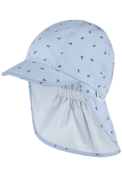 Schirmmütze Anker mit Nackenschutz