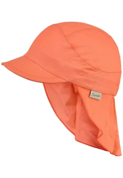 Schirmmütze mit Nackenschutz mit UV 50+, unifarben