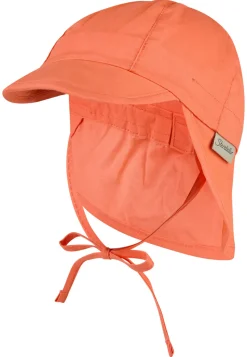 Schirmmütze Nackenschutz aus UV-Popeline (Bio)