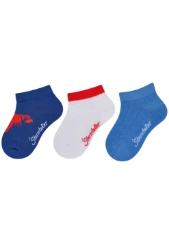 Sneaker Socken 3er Pack Krebs und Rippe