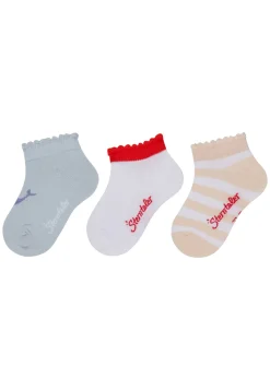 Sneaker Socken 3er Pack Wal und Ringel