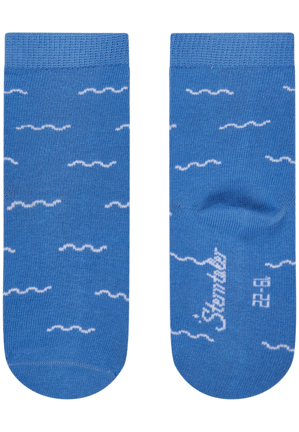 Socken 3er Pack Anker Wellen