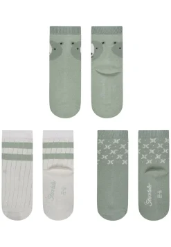 Socken 3er Pack Bär Geo