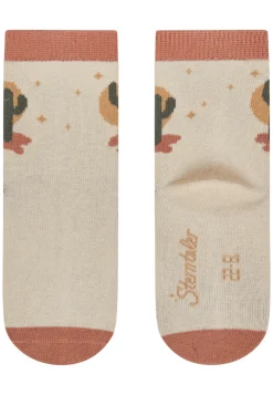 Socken 3er Pack Kaktus Blumen