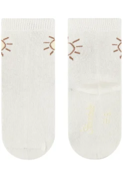 Socken 4er Pack mit Schmetterlings- und Sonnenmotiven