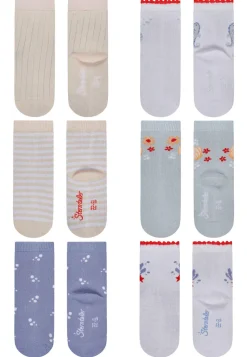 Socken 6er Pack mit Unterwasser-Motiven