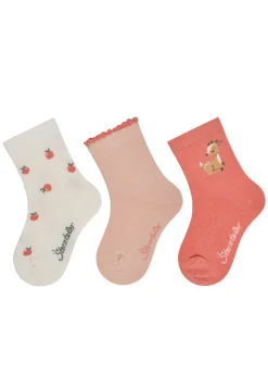 Socken 3er Pack Reh Äpfel