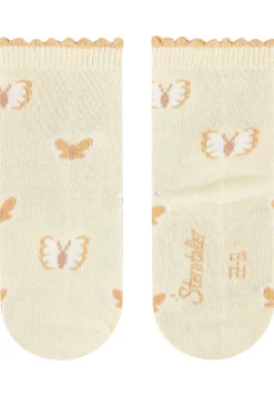 Socken 3er Pack Schmetterling Punkte