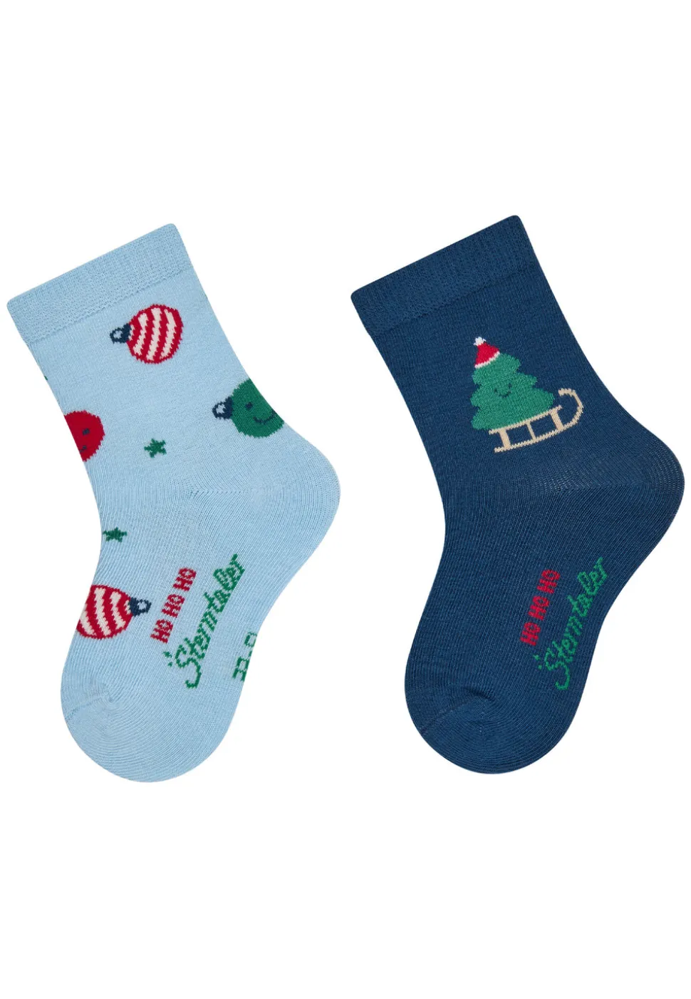 Socken 2er Pack Weihnachten Tannenbaum