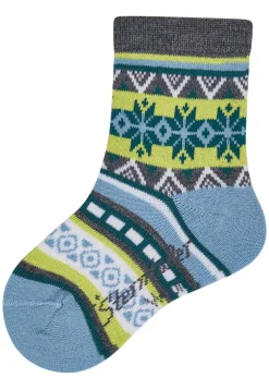 Socken Karo aus Wolle