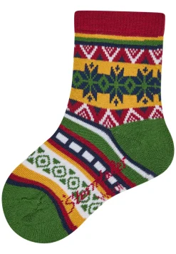 Socken Karo aus Wolle
