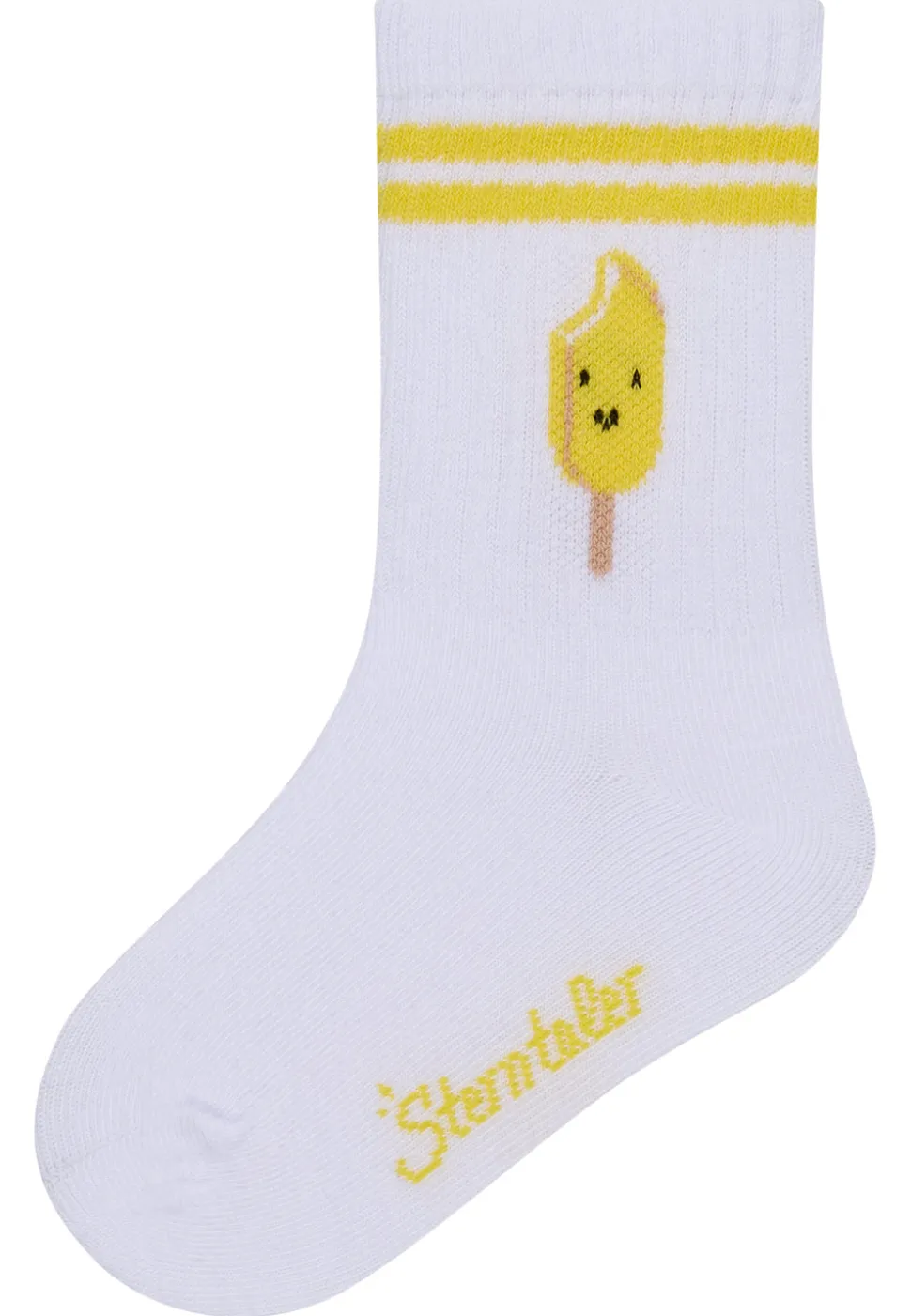 Socken lang Eis am Stiel Rippe