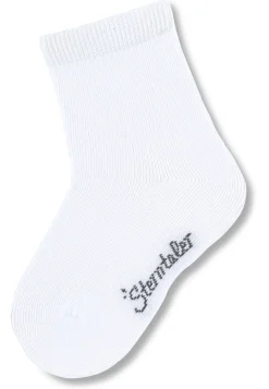 Socken uni mit hohem Baumwollanteil