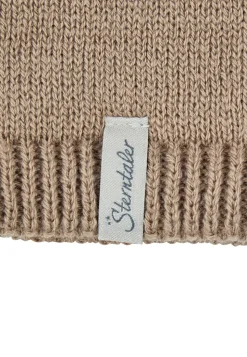 Stirnband Bär mit Pompons und Fleece