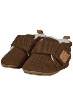 Strick-Krabbelschuhe mit Teddyfutter