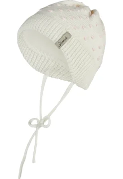 Strickmütze Bubble Muster mit Ohrenklappen