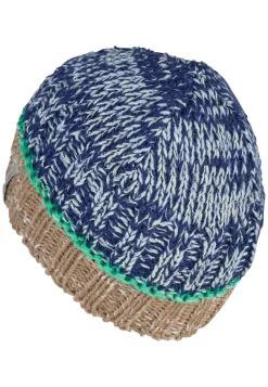 Strickmütze Farbmix mit Fleece-Futter