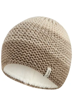 Strickmütze mit Farbverlauf & Fleecefutter