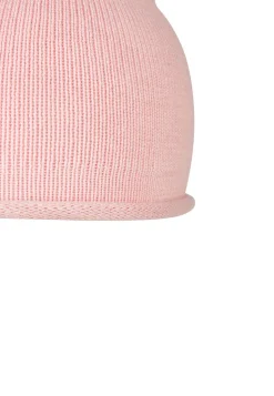 Strickmütze mit Rollrand aus Bio-Baumwolle