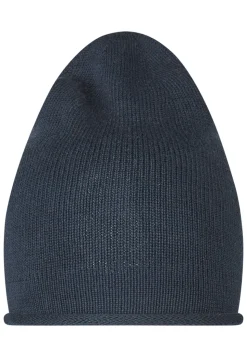 Strickmütze mit Rollrand aus Bio-Baumwolle